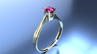 Jewelry Rendering with FluidRay [upl. by Carbrey]