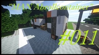 Minecraft LKWquotMAN AbrollcontainerquotLet´s build11 [upl. by Noxaj]