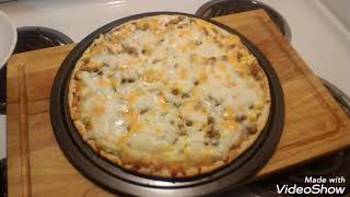 Brew Pub Pizza Lotzza Motzza Breakfast Pizza [upl. by Arah]