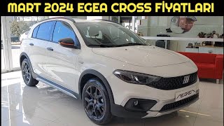 MART 2024 Fiat Egea Cross Fiyat Listesi  En Ucuz Cross 1 Milyon [upl. by Paxton]