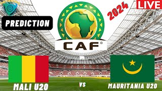 Mali vs Mauritania CAF U20 Africa Nations Cup 2025 Qualifier Match Preview Prediction [upl. by Syhr]