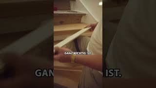 Wertvolle Tipps bei deiner Treppenrenovierung ✨diy holztreppe handwerk renovieren treppen holz [upl. by Hepzi]