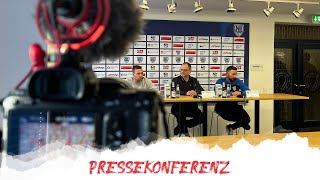 PRESSEKONFERENZ NACH DEM SPIEL  SV Babelsberg 03 vs Greifswalder FC [upl. by Tnairb113]