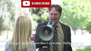 Dwight proposes angela The Office season 9 bloopers Then I’ll…Season 9 Episode 22  AARM [upl. by Ahsian]