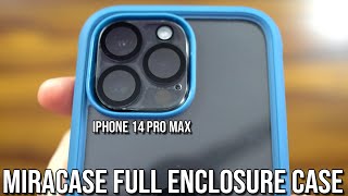 Miracase Glass Full Enclosure Case for iPhone 14 Pro Max [upl. by Hiltner172]