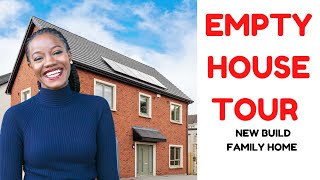 EMPTY HOUSE TOUR  NEW BUILT FAMILY HOME  Kildare Ireland [upl. by Ahsiuqram339]