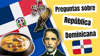 Qué tanto sabes sobre la República Dominicana🇩🇴📚40 preguntas sobre RD🧠🇩🇴 [upl. by Neroled78]