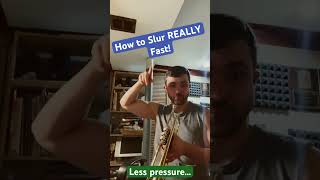 Really Fast Trumpet Lip Slurs trumpet trumpetplayer jazztrumpet [upl. by Aiveneg]