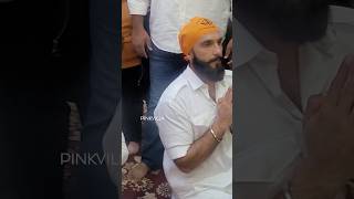 Ranveer Singh seeks blessings for her DAUGHTER Dua🥰 shorts bollywood ytshort trending [upl. by Kynthia730]