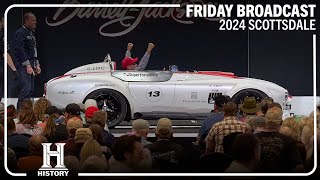 2024 SCOTTSDALE FRIDAY BROADCAST Part 1  Friday January 26  BARRETTJACKSON 2024 AUCTION [upl. by Son]