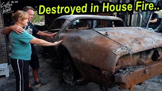 Two Iconic Bandit Run Trans Ams Burned in House Fire [upl. by Norty]