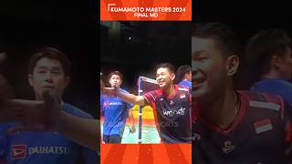 Fajri juara MD Kumamoto Masters Japan 2024 shorts badminton [upl. by Viviana928]