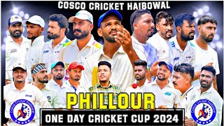 Phillaur One Day Cricket Cup 2024  coscocrickethaibowal [upl. by Stelle]