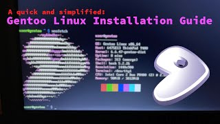 Gentoo Linux Installation Guide  Under 20 Minutes [upl. by Alexine365]