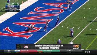 Big 12 TotPlays Week Six Nominee Baylors LaQuan McGowan [upl. by Asnarepse]