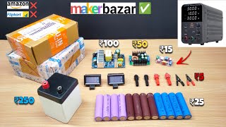 Electronic components Online In India  makerbazar product kit unboxing  makerbazar review 🤑🤑 [upl. by Juno]