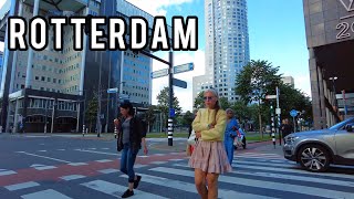 🇳🇱 Rotterdam  Business Capital of the Netherlands 2023 City of Skyscrapers Walking Tour 4K [upl. by Atte470]