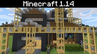 Minecraft 114  Scaffolding Block Intuitive Sign Editing Original Textures [upl. by Saitam415]