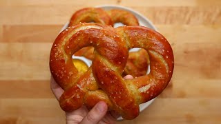 Homemade Soft Pretzels [upl. by Urdna]