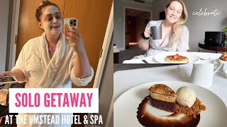 SOLO GETAWAY VLOG  Staying at the Umstead Hotel amp Spa amp Celebrating Myself [upl. by Hareemas]