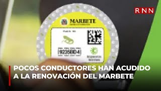 Pocos conductores han acudido a la renovación del marbete [upl. by Negriv34]