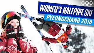 🇨🇦 Cassie Sharpe wins Gold Medal at PyeongChang 2018 🥇⛷ [upl. by Hedi]