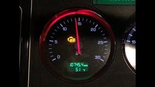 2014 Cummins Emissions FAIL ISX15 CM2350 FIXED LIVE 2014 Kenworth W900L 500hp 18 speed [upl. by Montford]