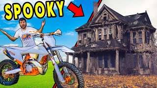 We Found an ABANDONED HOUSE on DIRTBIKES [upl. by Wynn564]