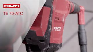 INTRODUCING Hilti TE 70ATCAVR SDSMax combination hammer drill [upl. by Ahsed]