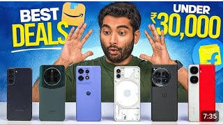 Best Smartphones Deals Under 30000  AFTER THIS VIDEO NO CONFUSION IN PHONES  MUST WATCH 🎯✅ [upl. by Aihtnys]