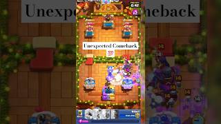 Unexpected Comeback 💯  log bait deck clash royale  shorts battleroyale supercell [upl. by Nirroc]