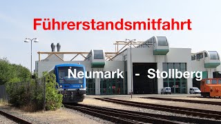 Führerstandsmitfahrt Neumark  Stollberg Sachs [upl. by Tana897]