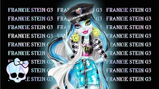 Monster High Frankie Stein Doll Collection G3 2023 [upl. by Alleirbag]