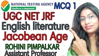 English literature MCQ jacobean age UGC net jrf BPSC JPSC UPPSC RPSC [upl. by Esetal]