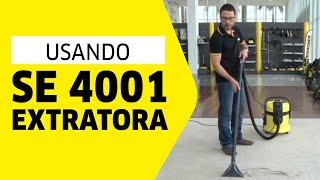 Extratora Kärcher SE 4001 EPISÓDIO 3  Utilização [upl. by Lambert]