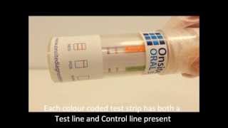 Onsite Oral 5 Saliva Drug Test [upl. by Yrak]