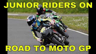 ROAD TO MOTO GP for Junior Riders British Minibikes Round 5 Part 1 TV Show [upl. by Belayneh]