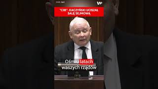 Kaczyński wtargnął na mównice i uciszał Sejm Hołownia w szoku shorts [upl. by Rento361]