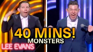 40 Minutes Of Lee Evans Monsters Tour  Both Parts  Lee Evans [upl. by Ambrosio]