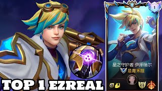 Wild Rift Ezreal  Top 1 Ezreal Gameplay Rank Challenger [upl. by Oemor]