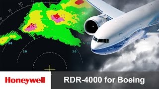 RDR4000 IntuVue Weather Radar Pilot Training for Boeing Aircraft  Honeywell Aerospace [upl. by Fatima]