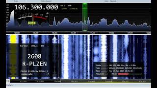 FM DX 1063 Cesky Rozhlas Plzen Czechia Heard in Finland [upl. by Melise]