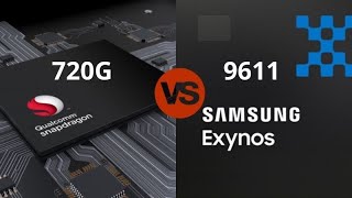 Snapdragon 720G vs Exynos 9611  Witch is batter in midrange [upl. by Victor]