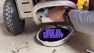 Pressure Washer Oil Change [upl. by Delphina]