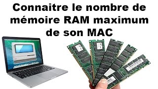 Connaitre le nombre de mémoire RAM maximum de son MAC  MacTracker  OS X  IOS [upl. by Meer]