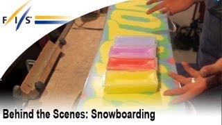 FIS Snowboarding waxer gives professional waxing tips in this behind the scenes video [upl. by Sage]