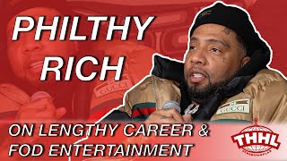 Philthy Rich on FOD Entertainment and his 15 year career  The Hip Hop Lab [upl. by Leod]