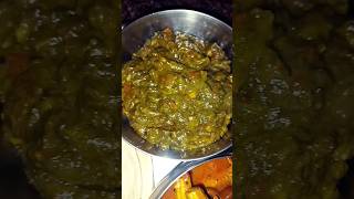 cg style me green saag ka mje le sardio ke mosam me 😋ytshorts shortsfeedtrendingshort cooking😋😋 [upl. by Okim]