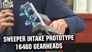 Sweeper Intake Prototype  Into the Deep Ri30H Day 1 Recap  16460 GEarheads [upl. by Delaryd]