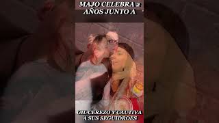 MAJO AGUILAR celebra así 2 años junto a su novio GIL CEREZO [upl. by Lambertson]